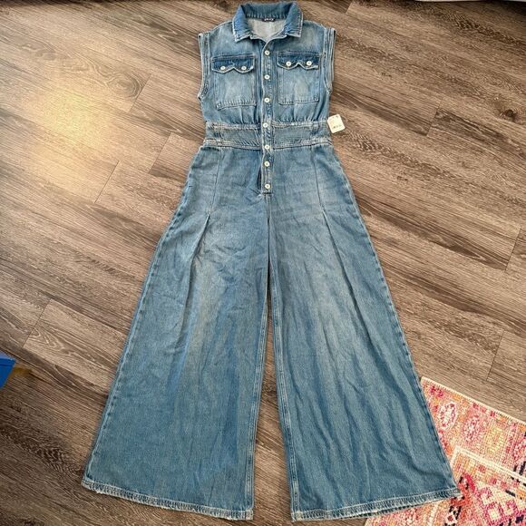 Free People Pants - Free People CRVY Badlands Coverall
